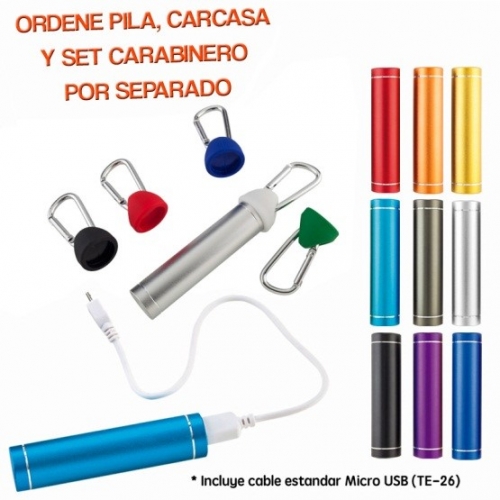 Pila Recargable Bullet 2200mAh (Ver TE-25 / TE-26)
